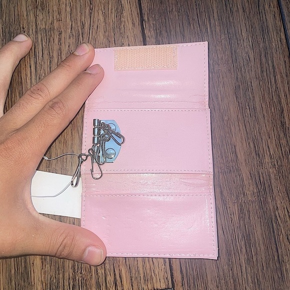 Vintage Hello kitty pink wallet key cles key holder wallet sanrio y2k kawaii - Picture 7 of 16